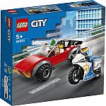 Lego® City 60392 Verfolgung mit dem Polizeimotorrad