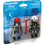 PLAYMOBIL® Feuerwehr 70081 DuoPack Feuerwehrmann + Feuerwehrfrau