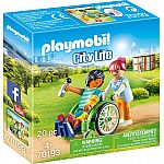 PLAYMOBIL® Krankenhaus 70193 Patient im Rollstuhl
