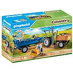 PLAYMOBIL® Bauernhof 71249 Traktor mit Anhänger