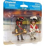 PLAYMOBIL® Piraten 70273 DuoPack Piratenkapitän + Rotrock