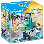 PLAYMOBIL® Playmo Beach Hotel 70439 Urlauber mit Geldautomat