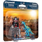 PLAYMOBIL® Dino Rise 70693 DuoPack Jagd auf Velociraptor