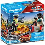 PLAYMOBIL® City Action Cargo 70775 Zollkontrolle