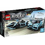 Lego® Speed Champions 76898 Formula E Panasonic Jaguar Racing GEN2 car & Jaguar I-PACE eTROPHY