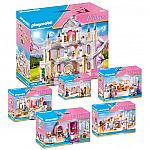 PLAYMOBIL® Modernes Wohnhaus Komplettset: 9266 9268 9269 9271 70988 70989  neu