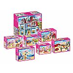 PLAYMOBIL® 70205 Dollhouse - Großes Puppenhaus - 7-teiliges Komplettset